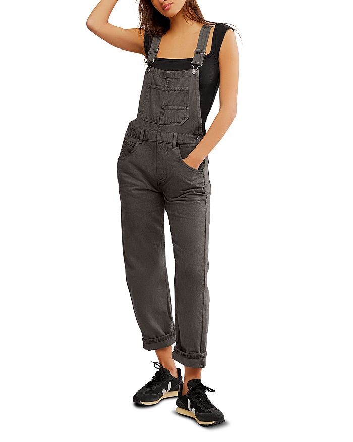

Джинсовые комбинезоны Free People We The Free Ziggy, серый