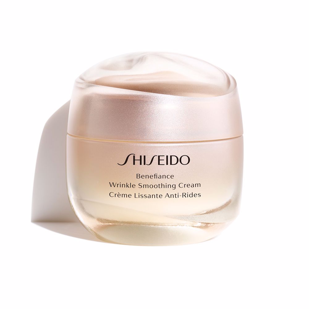Крем против морщин Benefiance wrinkle smoothing cream Shiseido, 50 мл уход за лицом shiseido крем для лица разглаживающий морщины benefiance wrinkle smoothing cream