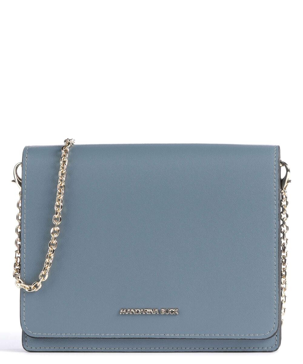 

Клатч Luna из мелкозернистой телячьей кожи. Mandarina Duck, синий