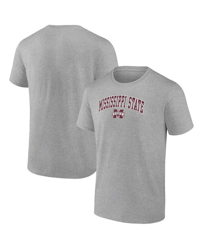 

Мужская футболка с логотипом Steel Mississippi State Bulldogs Campus Fanatics, мультиколор