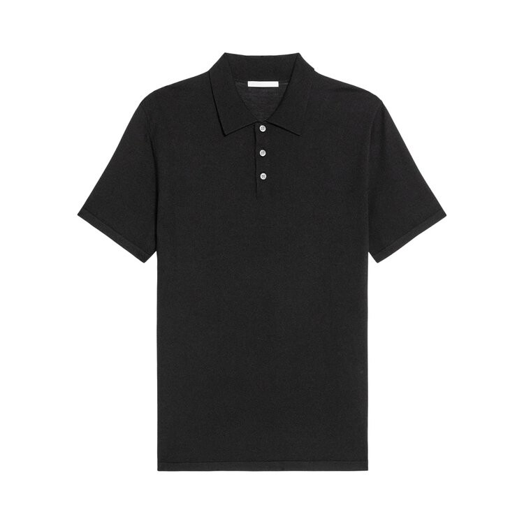 

Поло Helmut Lang Knit Polo, черный