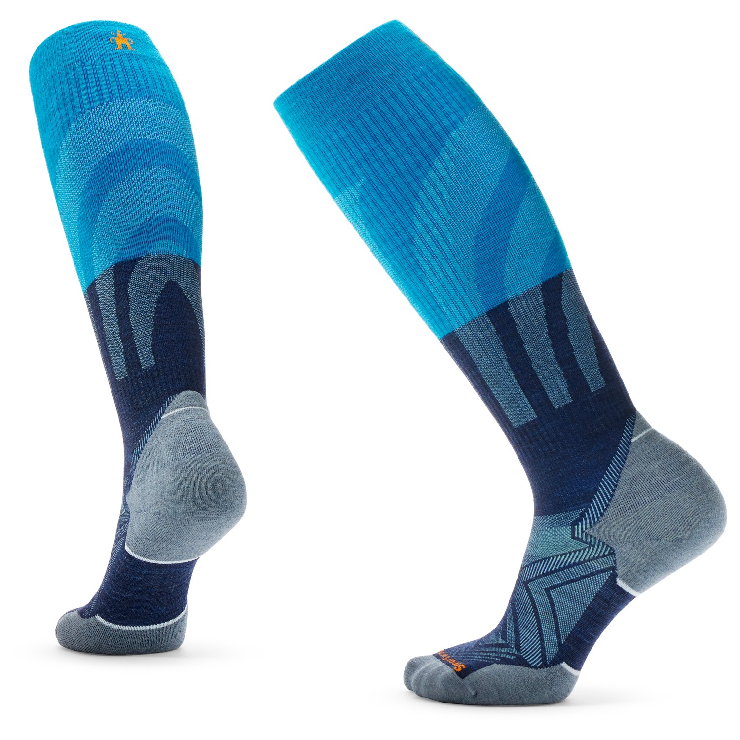 Носки для бега Smartwool Women's Run Targeted Cushion Compression OTC Socks, цвет Deep Navy