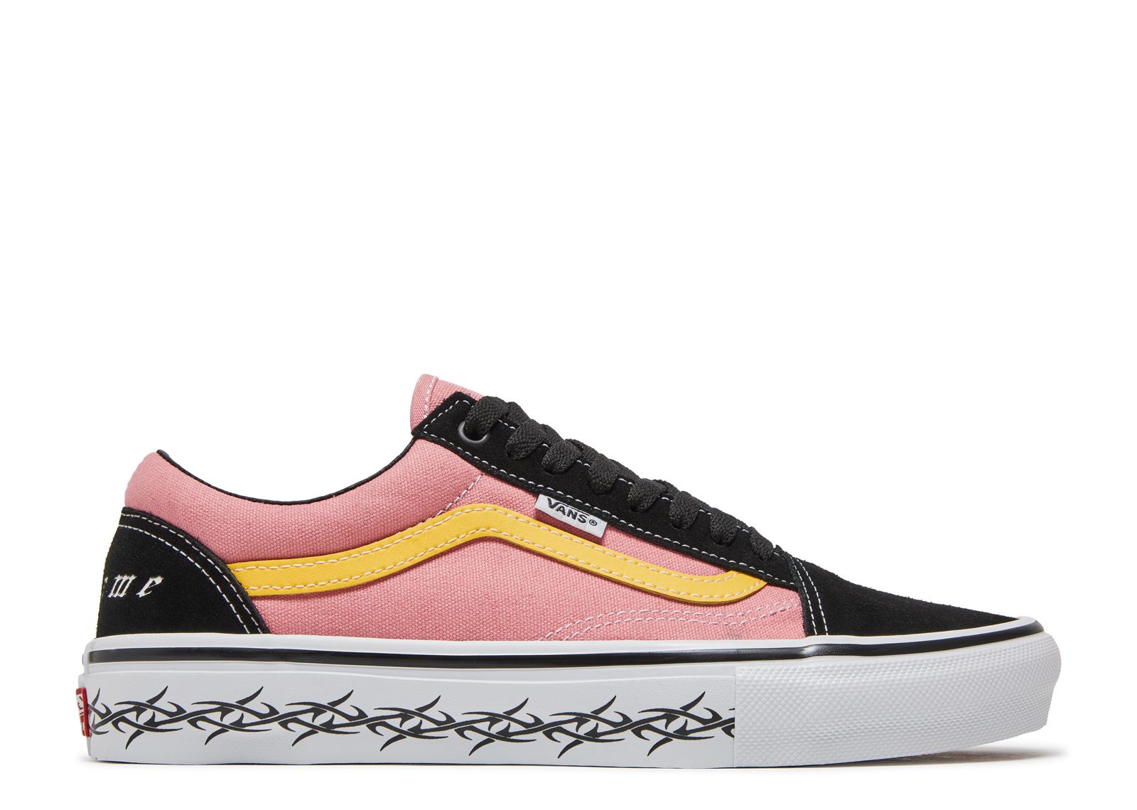 Кроссовки Vans Supreme X Old Skool 'Barbed Wire - Pink', розовый ce cog 4d barbed suture with l cannula 21g 100mm wire fact lift hilos tensores hskinlift pdo molding fishbone mono thread