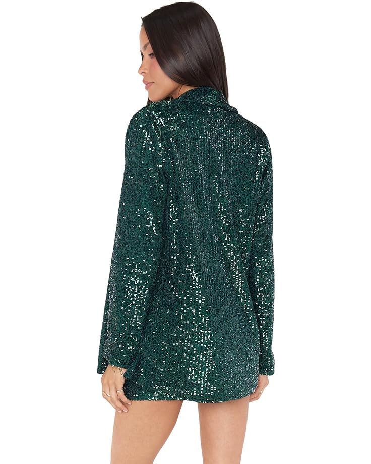 цена Блейзер Show Me Your Mumu Dance Blazer, цвет Emerald Sequins
