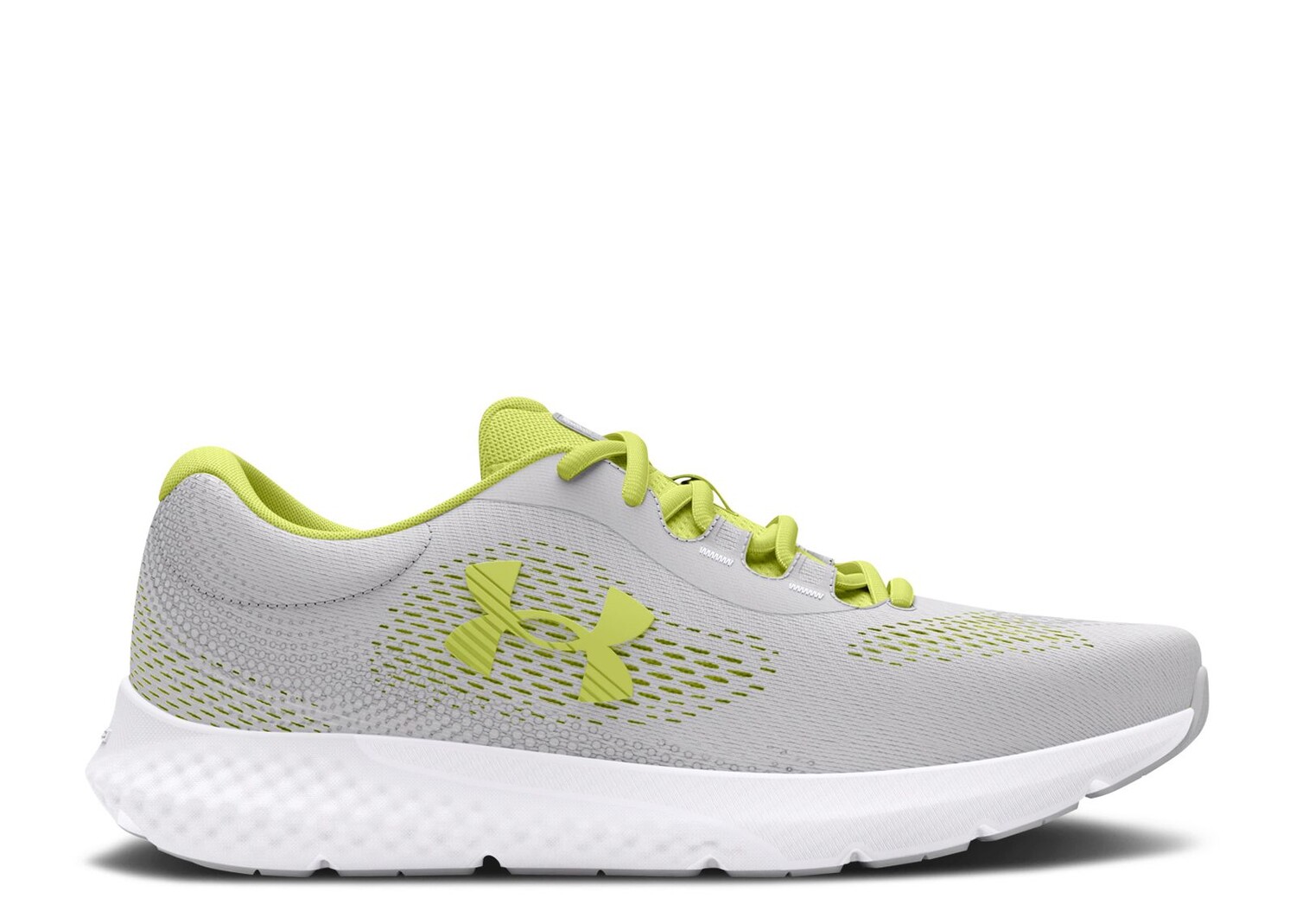 

Кроссовки Under Armour Wmns Charged Rogue 4 'Halo Grey Sonic Yellow', серый