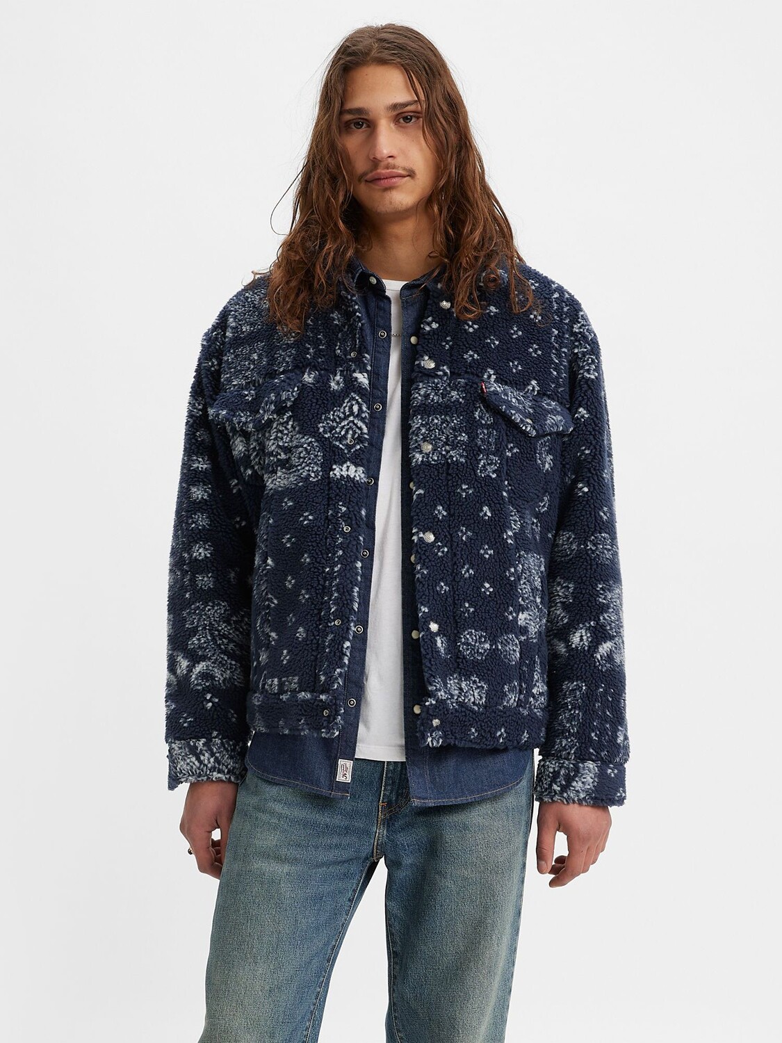 

Куртка-бандана Levi's, синяя