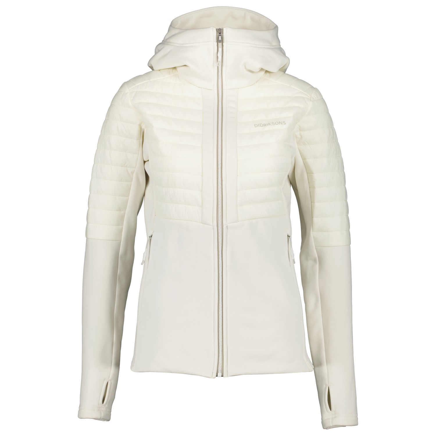 Куртка из синтетического волокна Didriksons Women's Annema Full Zip 6, цвет Shell White