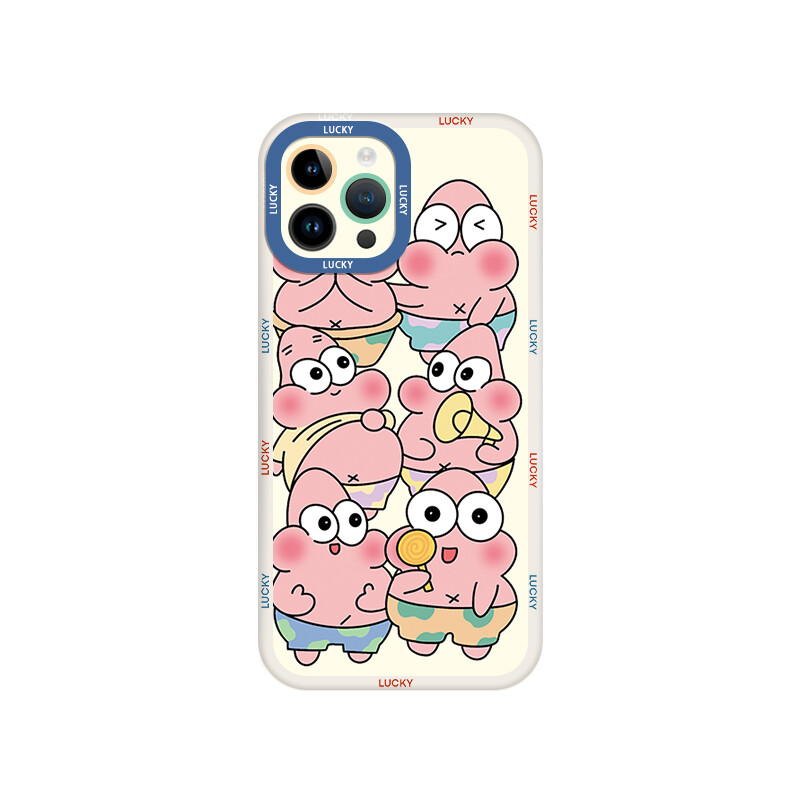 

Чехол для телефона Taowantong Tao Wantong, Cream shell with white edges full screen SpongeBob SquarePants