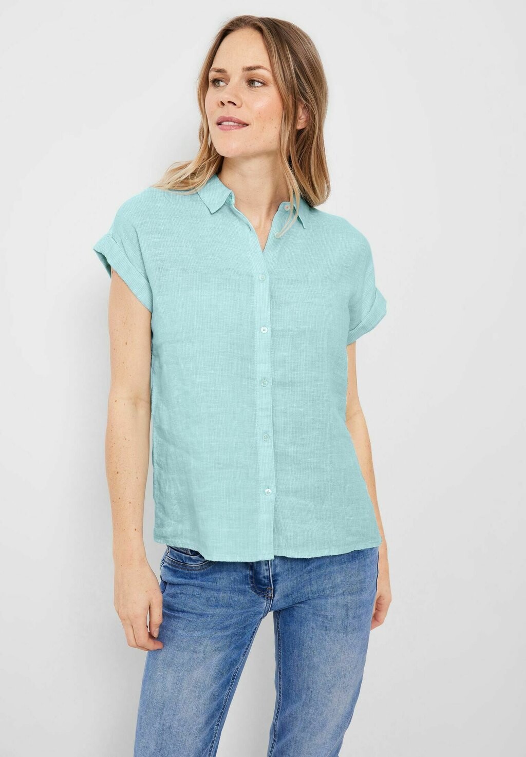 

Блузка-рубашка CHAMBRAY Cecil, цвет grün