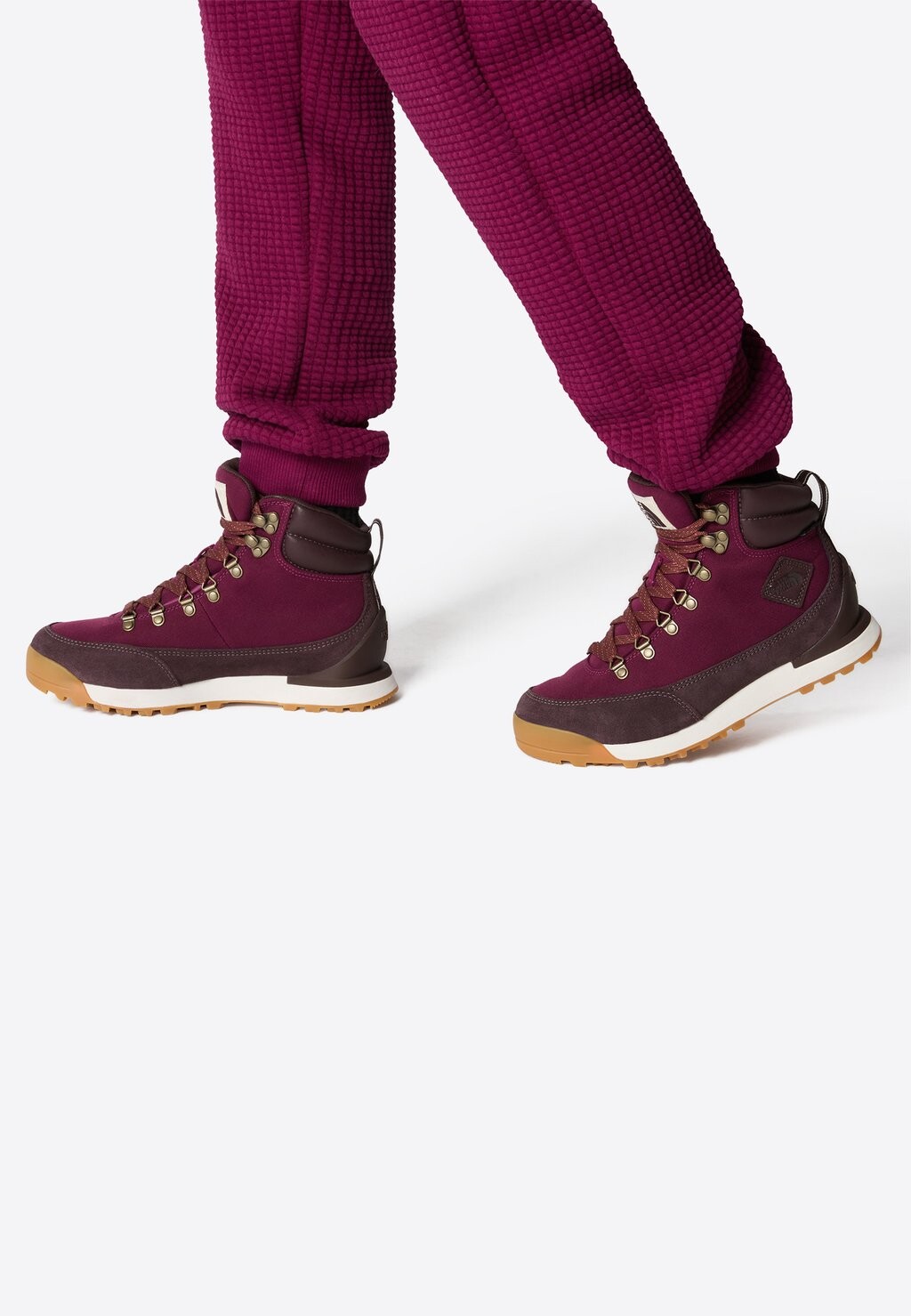 

Кроссовки для походов BACK-TO-BERKELEY IV The North Face, бойзеновая ягода, угольно-коричневый