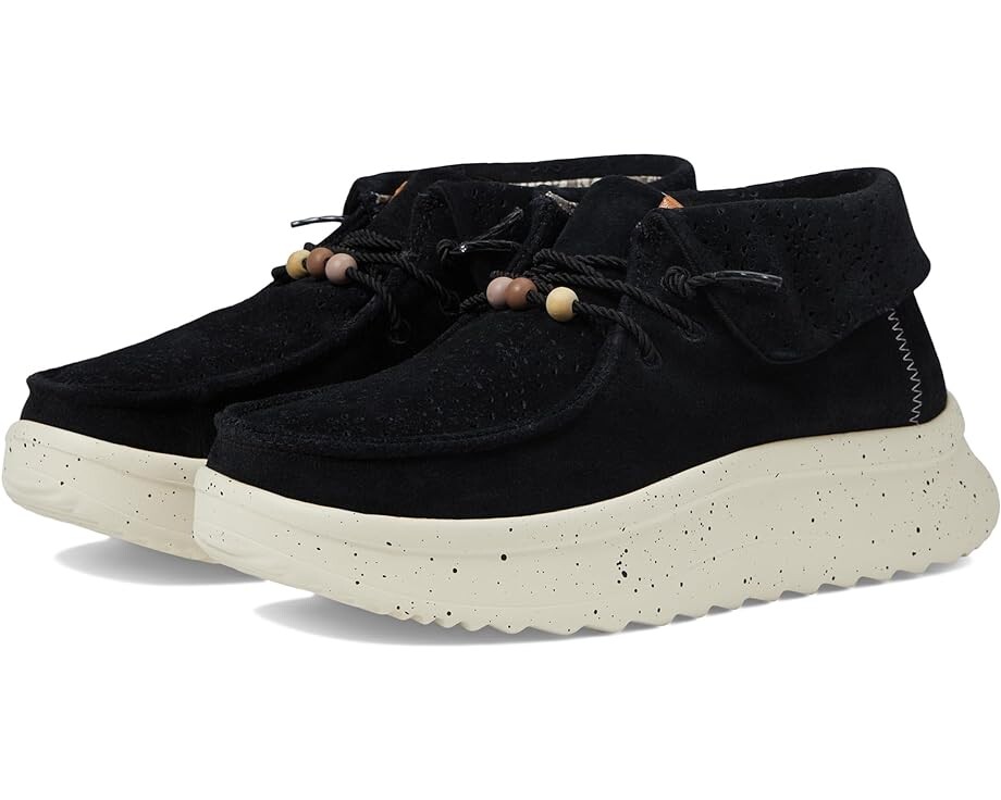 

Ботинки Hey Dude Wendy Peak Suede Fold, черный