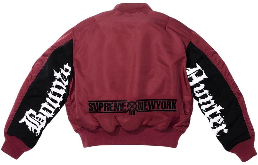 

X BOUNTY HUNTER Совместная куртка унисекс Supreme, красный