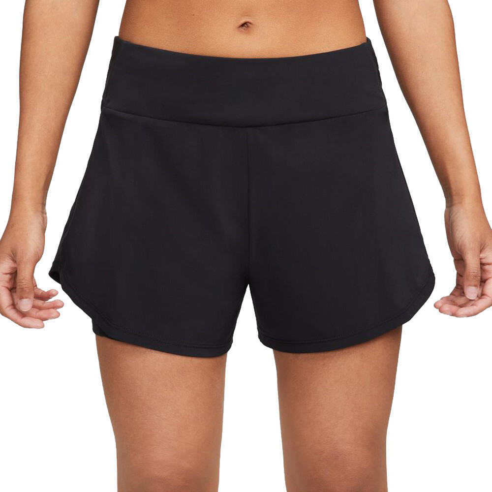 

Спортивные шорты Nike Dri-FIT Bliss Mid-Rise 2-in-1, черный
