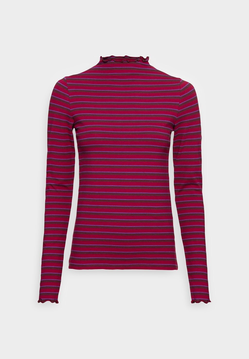 

Топ с длинными рукавами edc by Esprit, красный