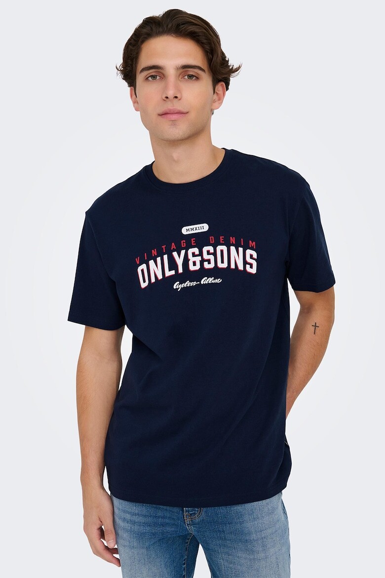 

Стандартная футболка с логотипом Only & Sons, красный