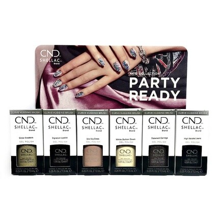 

Гель-лак Shellac Party Ready, коллекция Holiday 2021, 7,3 мл, Cnd