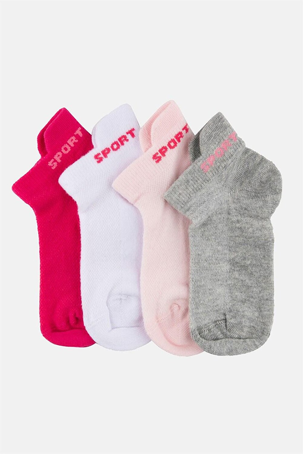 

Набор из 4 красочных спортивных носков для девочек Cozzy Socks