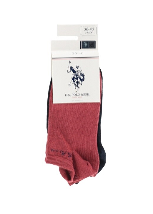 

Розовые женские носки, 2 пары U.S. Polo Assn.