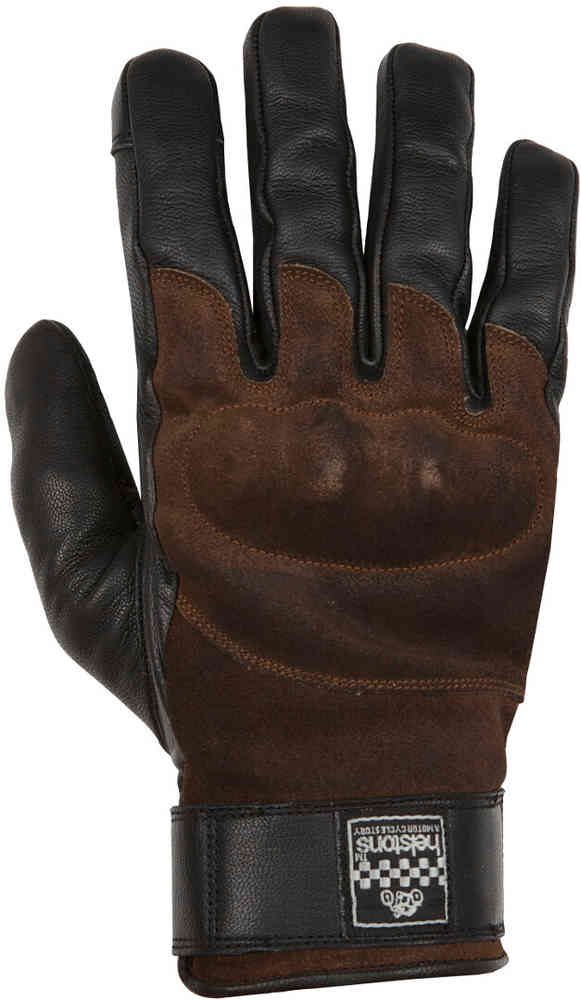 цена Мотоциклетные перчатки Glory Helstons, черно-коричневый