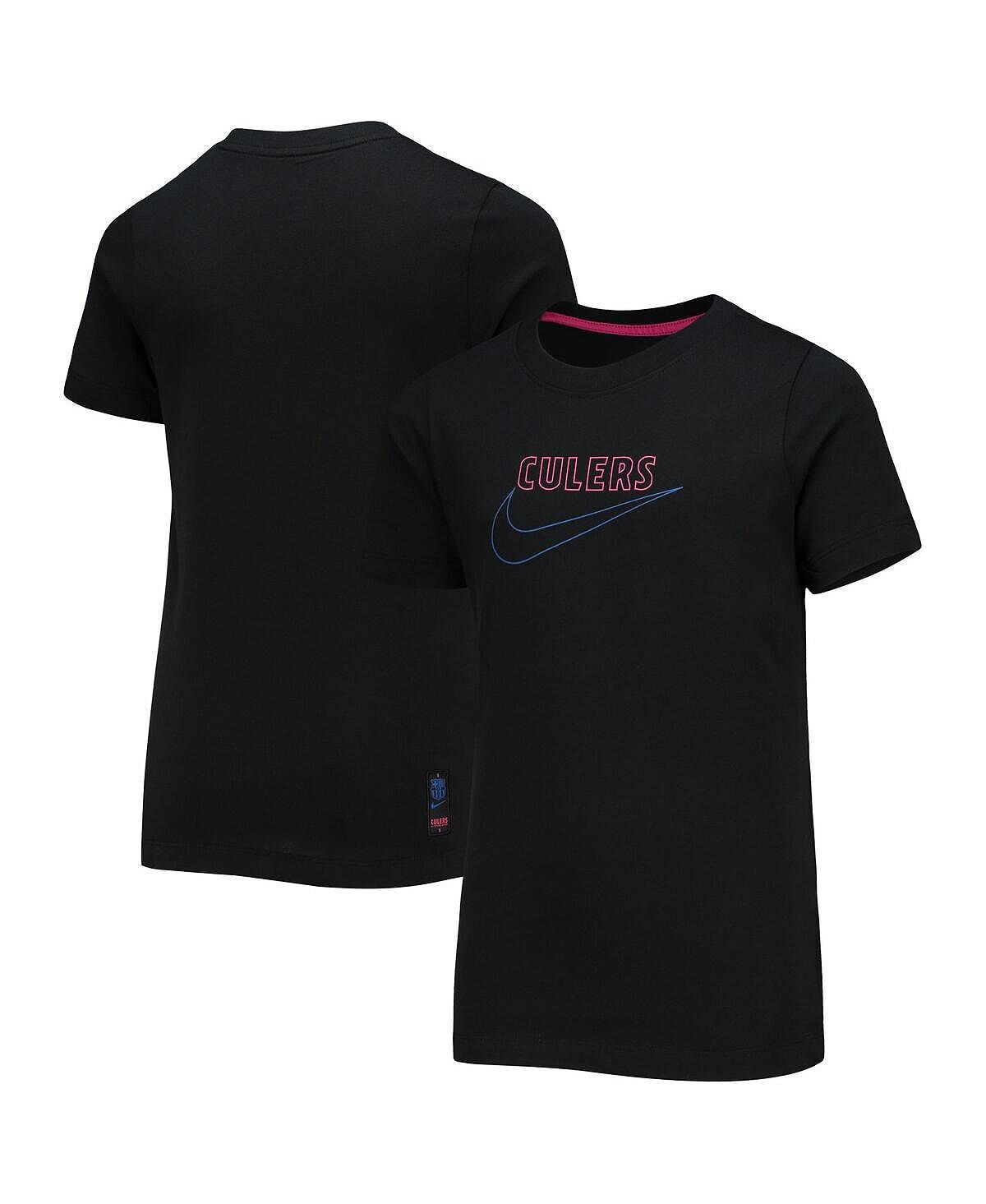 

Черная футболка Big Boys Barcelona Club Nike