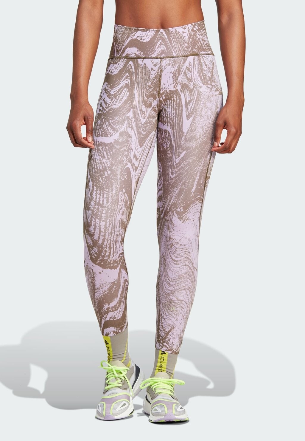 

Леггинсы adidas by Stella McCartney, фиолетовый