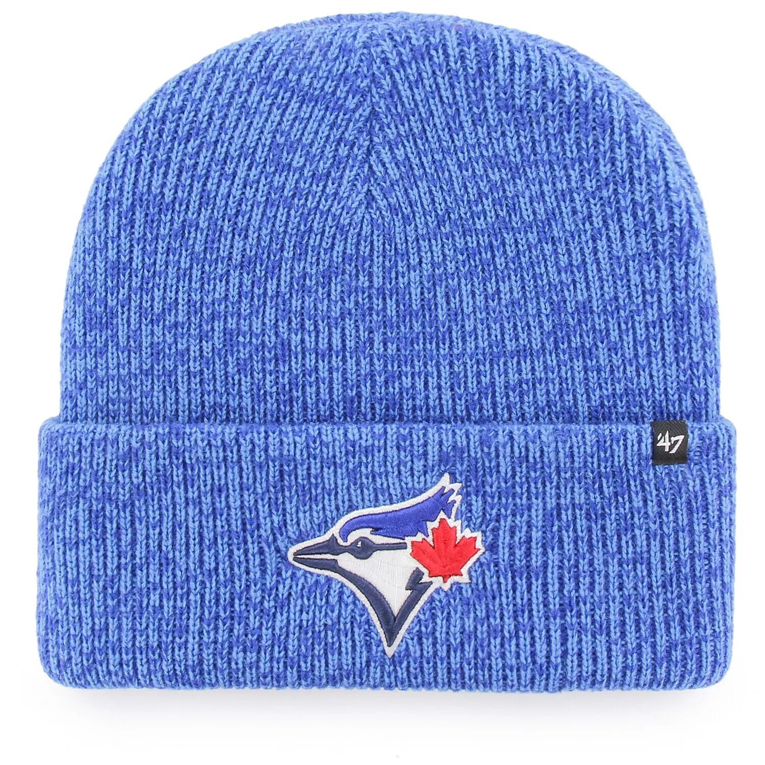 

Мужская вязаная шапка с манжетами '47 Royal Toronto Blue Jays Brain Freeze