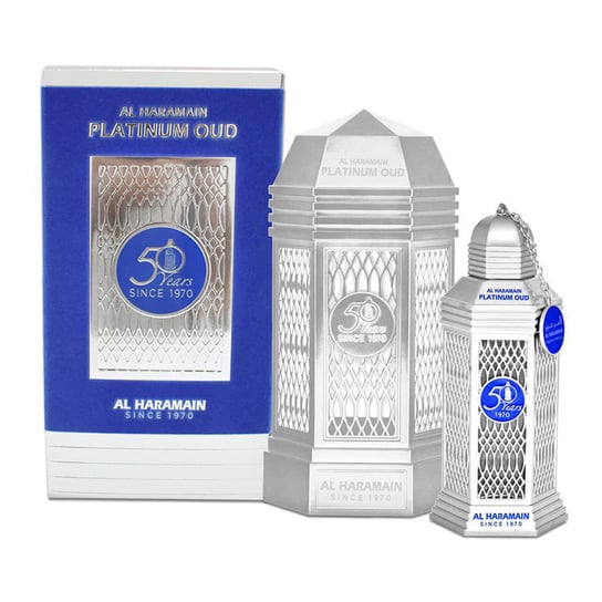 Парфюмированная вода, 100 мл Haramain, Platinum Oud 50 Years, Al Haramain набор al haramain с бахурницей
