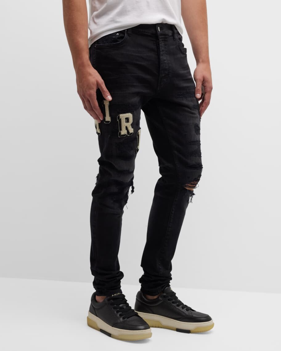 

Мужские джинсы скинни с логотипом Varsity Amiri