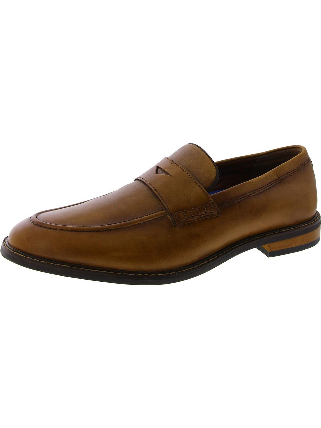 

Мужские кожаные лоферы без шнуровки Vince Camuto, цвет Tan
