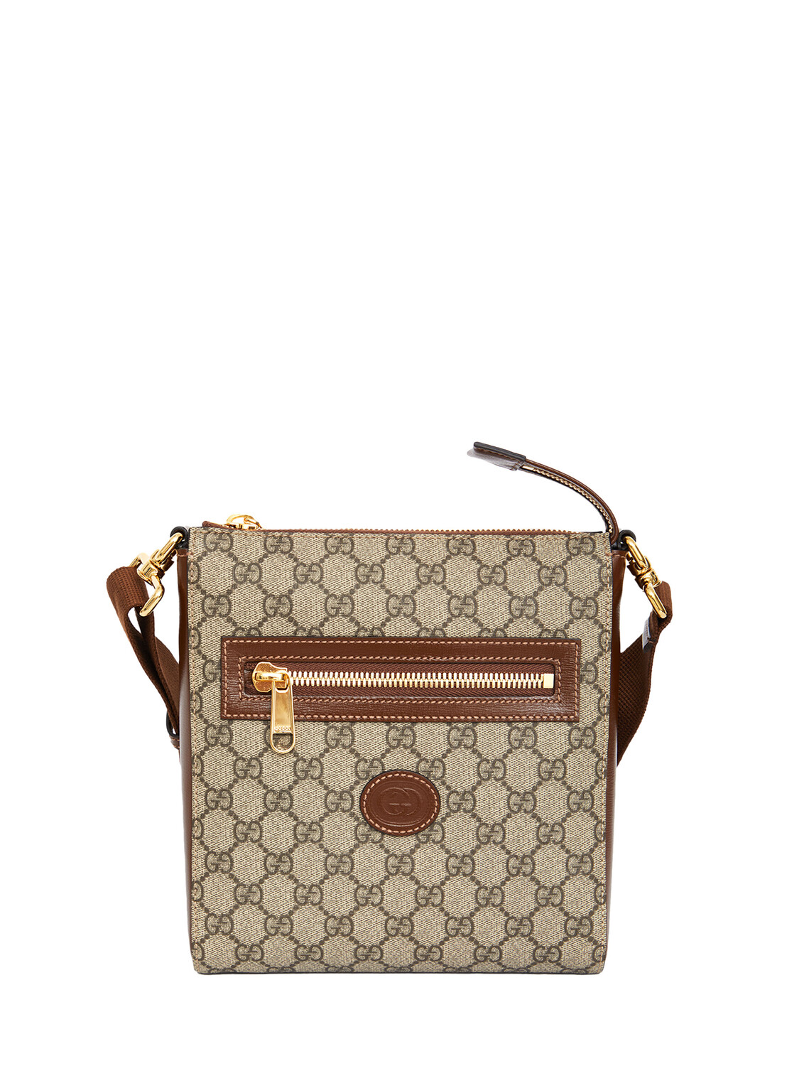 

Сумка кросс-боди Gucci GG Supreme, бежевый