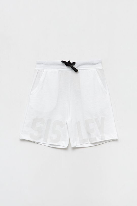 

Детские хлопковые шорты Sisley, белый