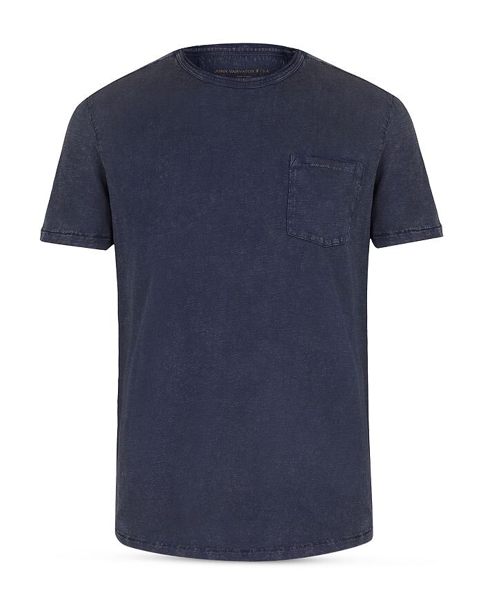 

Футболка с карманами Cooper Vintage Wash John Varvatos, Серый