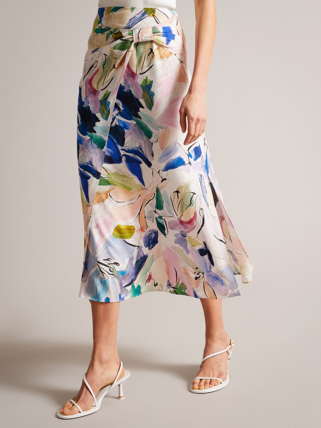

Асимметричная юбка-комбинация Ted Baker Salleey, разноцветная