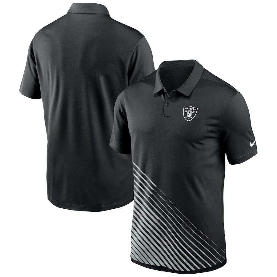 

Поло с коротким рукавом Nike Las Vegas Raiders, черный