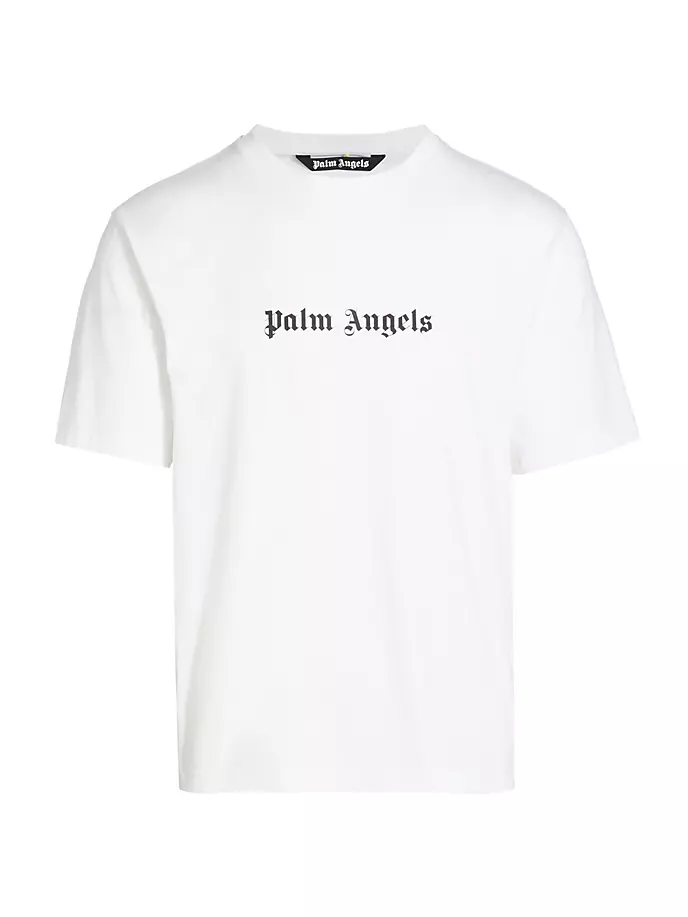

Классическая футболка узкого кроя с логотипом Palm Angels, черный