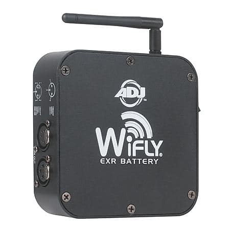 Контроллер освещения American DJ WIF013 WiFLY EXR Battery Wireless Transceiver американский dj wifly ne1 беспроводной контроллер dmx512 american dj wifly ne1 wireless dmx512 controller