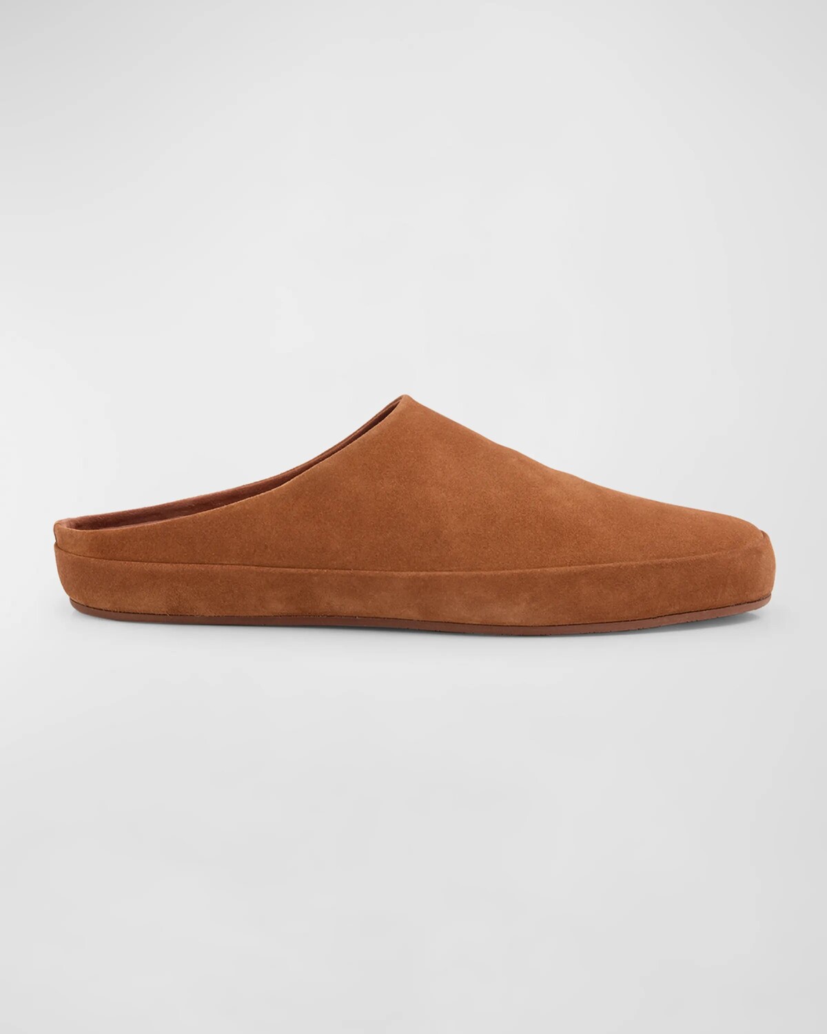 

Мужские замшевые сабо Tomori Sabot Loro Piana, цвет Calf Brown