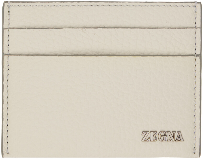 

Off-White Простая визитница ZEGNA