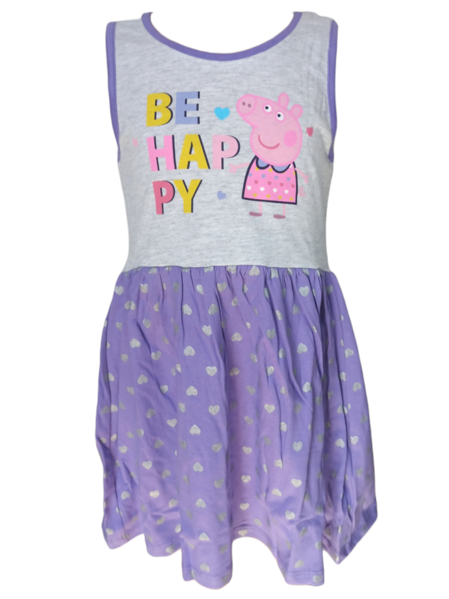 Платье Peppa Pig Sommer Peppa Pig BE HAPPY, фиолетовый tumbler decoration resin happy pig