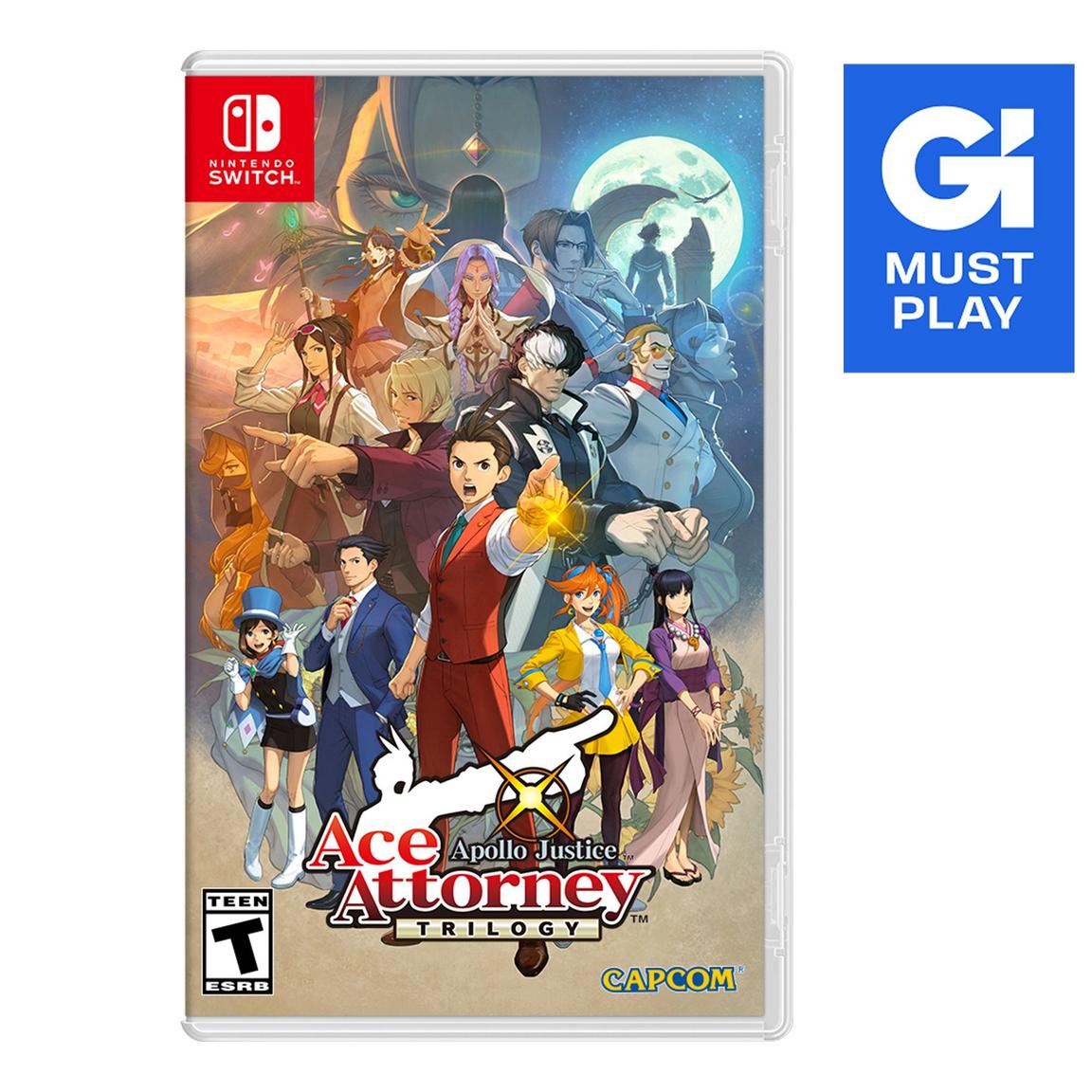Видеоигра Apollo Justice: Ace Attorney Trilogy - Nintendo Switch the great ace attorney chronicles switch английский язык