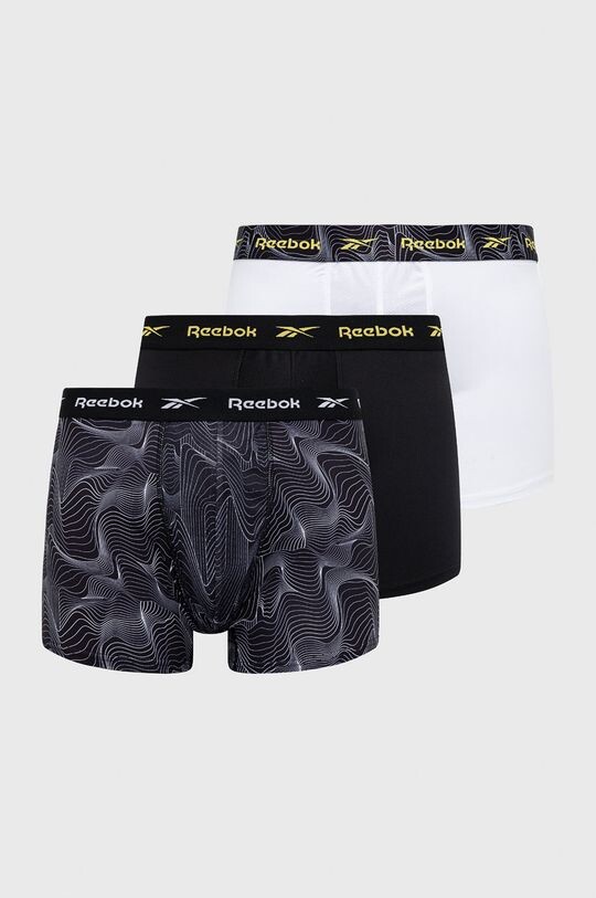 

Боксеры (3 пары) Reebok, черный