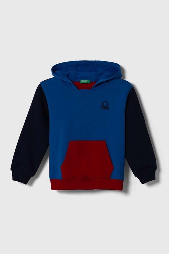 

Детская хлопковая толстовка United Colors of Benetton, синий