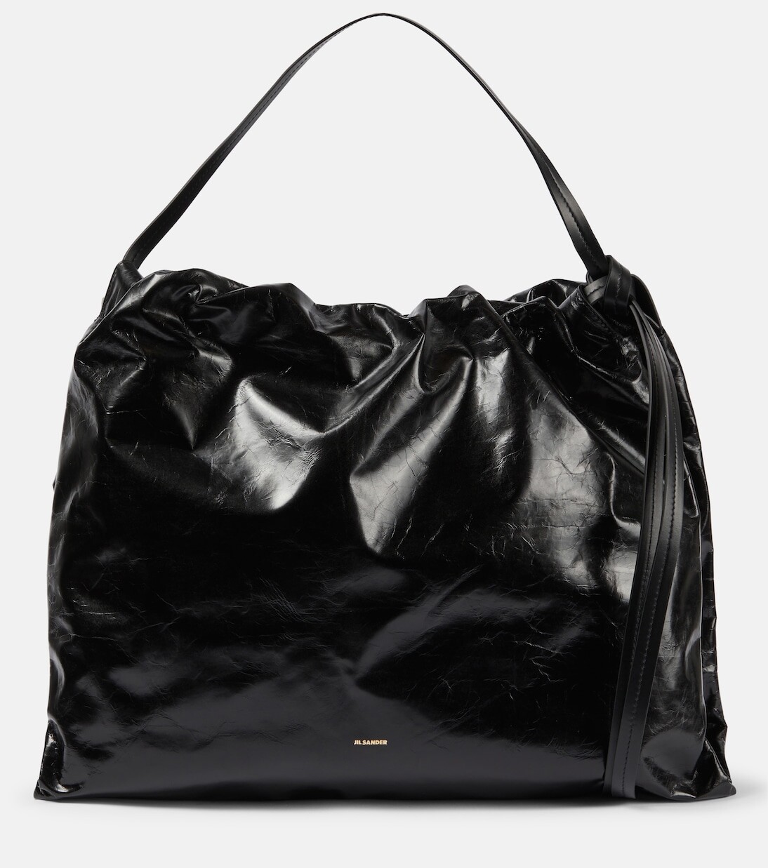 

Кожаная сумка на плечо empire Jil Sander, черный