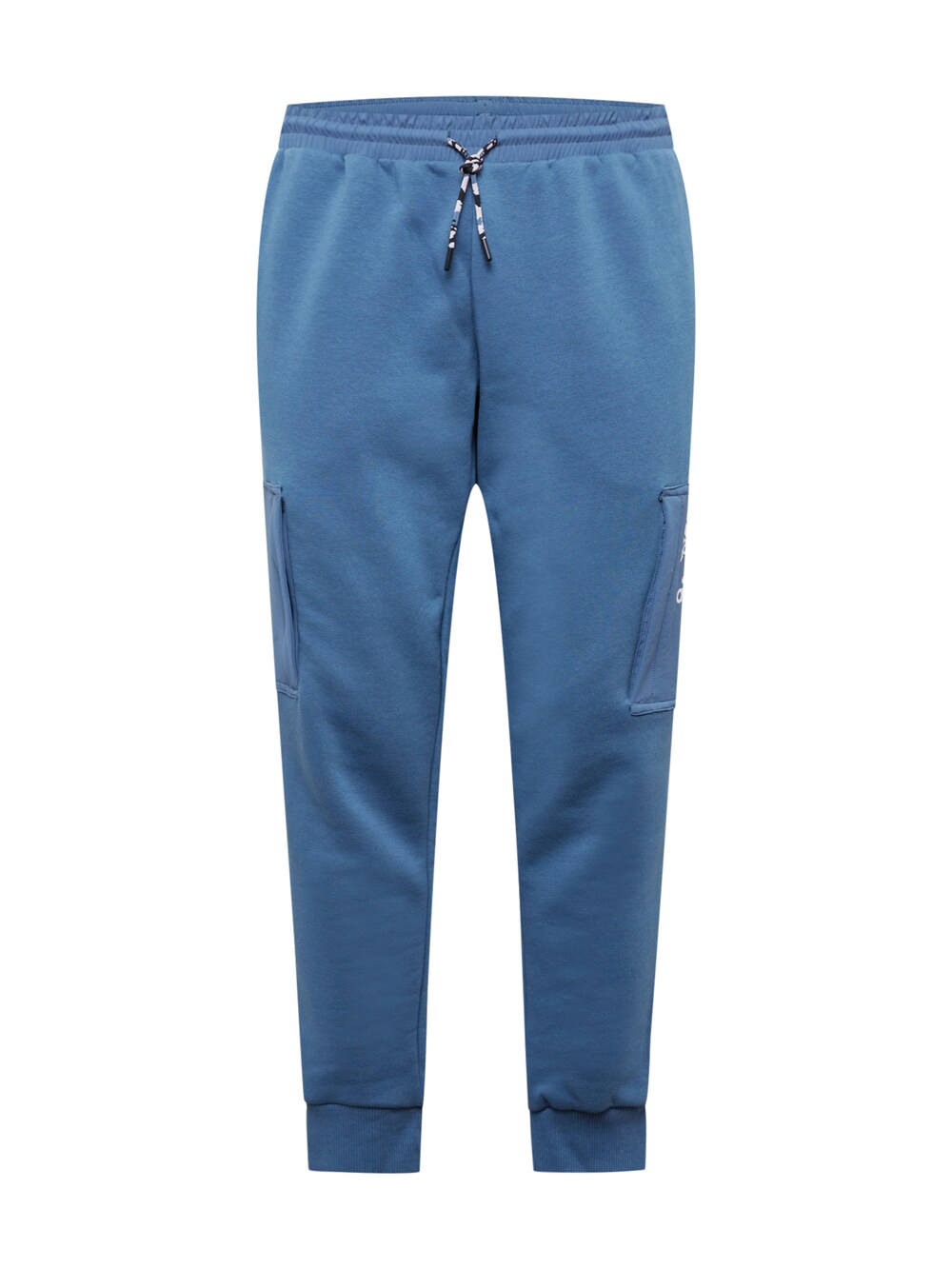 Зауженные тренировочные брюки Adidas Essentials Brandlove Fleece, пастельный синий