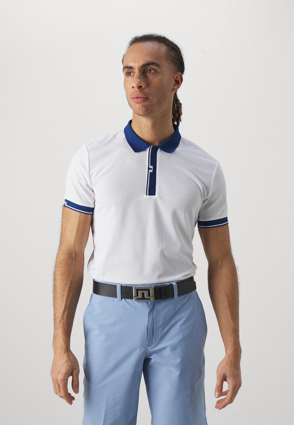 

Рубашка-поло BAY J.LINDEBERG Sports, цвет white