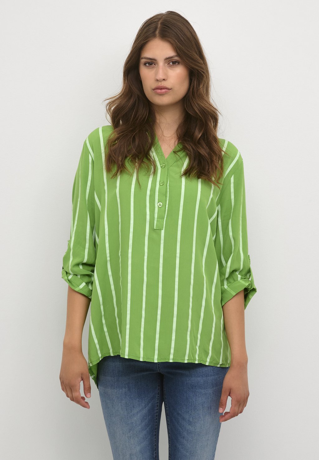 Блузка CUDITTA Culture, цвет jolly green цена и фото