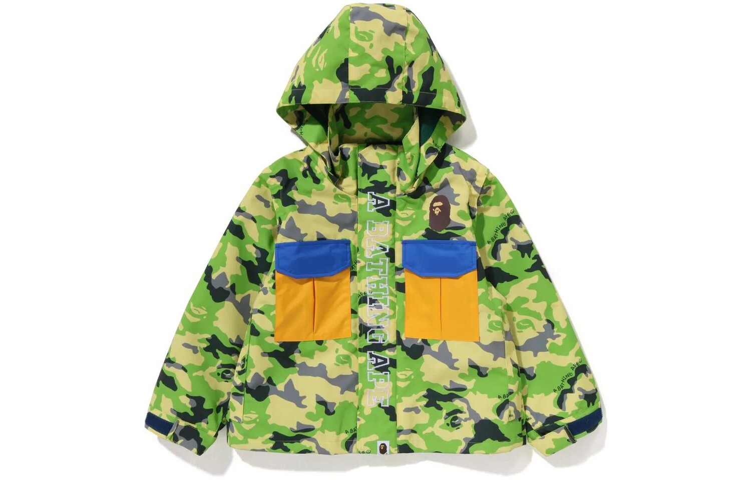 

Детская куртка A Bathing Ape, зеленый