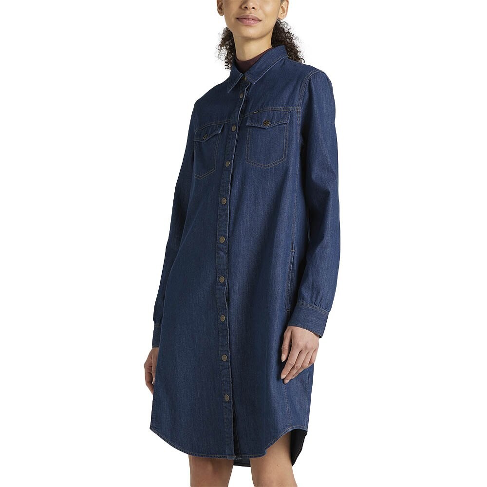 

Платье Lee L50DCLDK Short Sleeve Short, синий