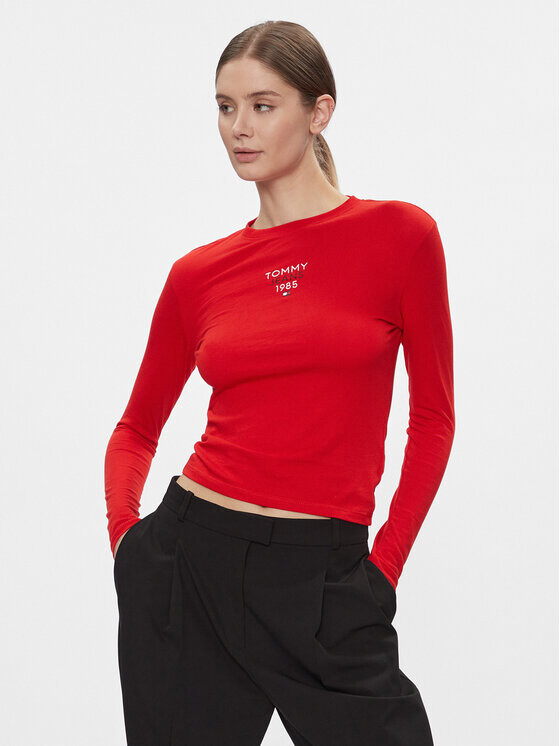 

Узкая блузка Tommy Jeans, красный