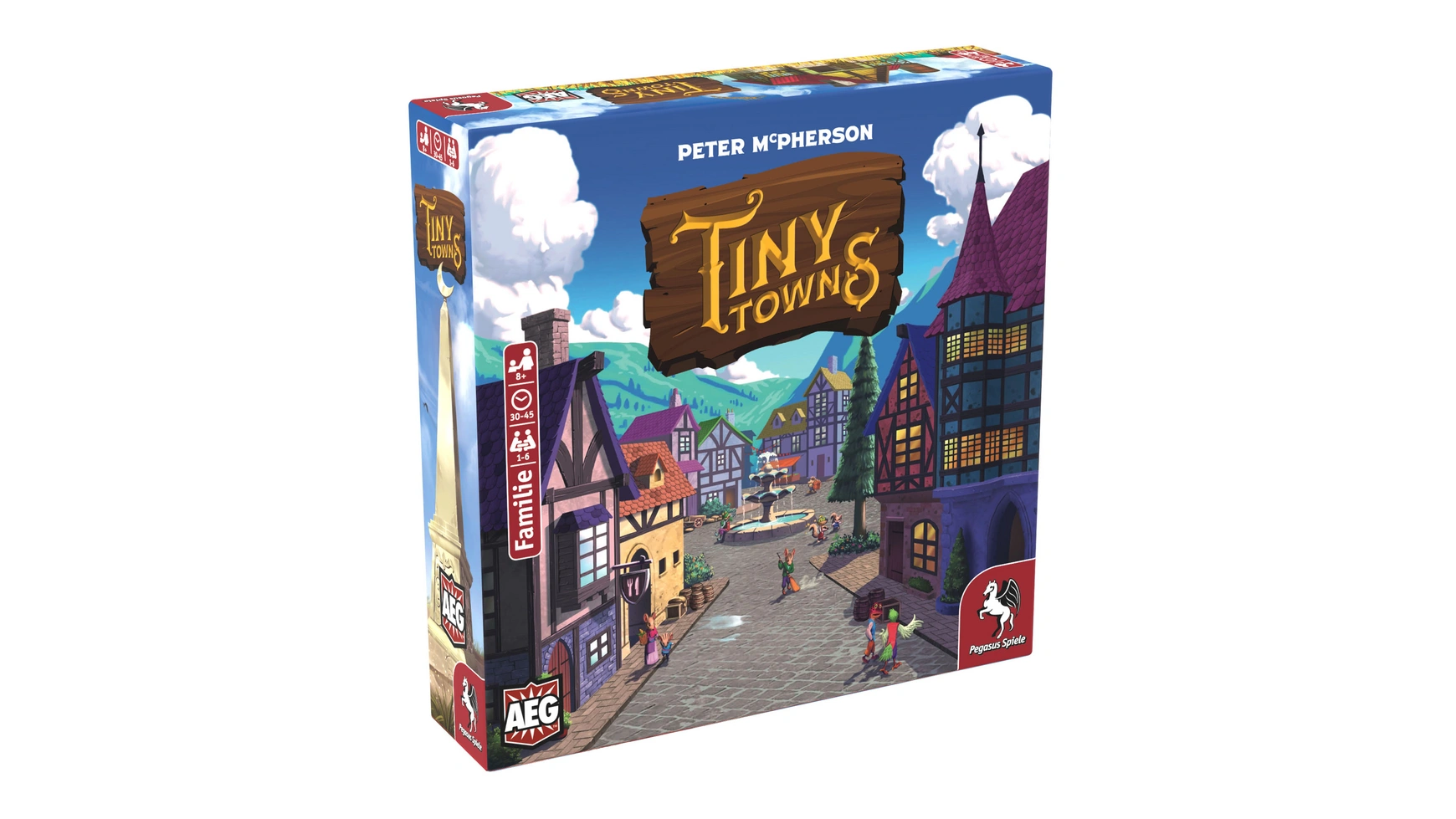 

Pegasus Tiny Towns (немецкое издание) Семейная игра